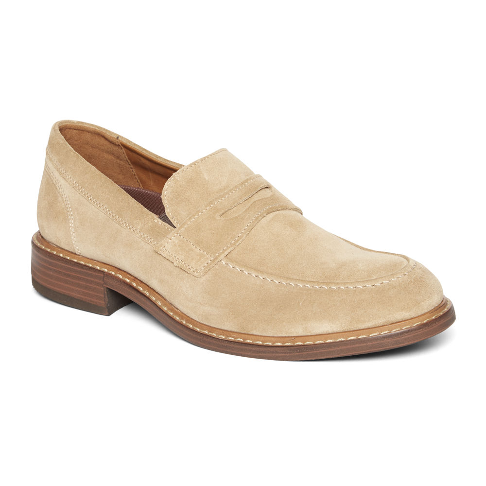 Rockport Loafers Herre Khaki - Kenton Penny - SJLF03592